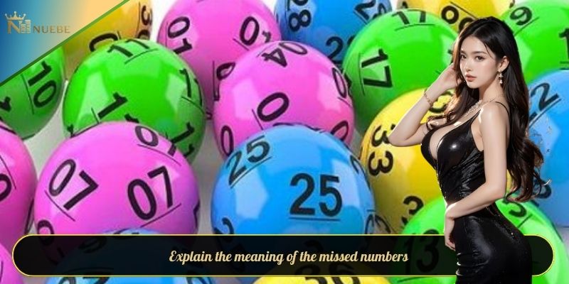 Explain the meaning of the missed numbers in the drawing periods