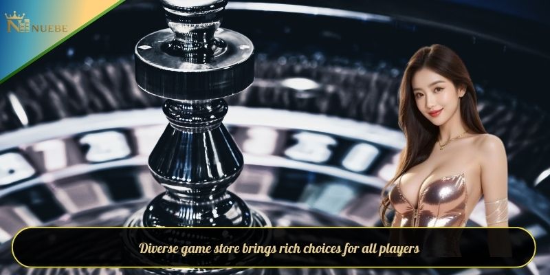 Diverse game store brings rich choices for all players