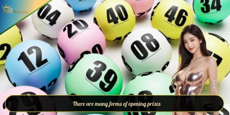 There are many forms of opening prizes