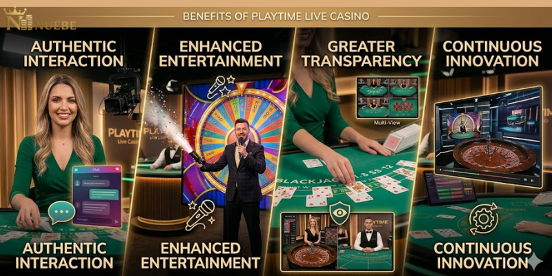Benefits of Choosing PLAYTIME Live Casino