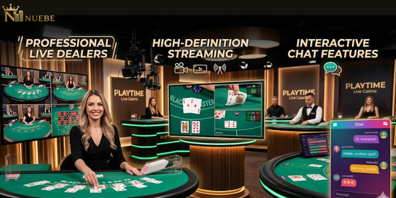 Key Features of PLAYTIME Live Casino