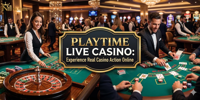 PLAYTIME Live Casino: Experience Real Casino Action Online